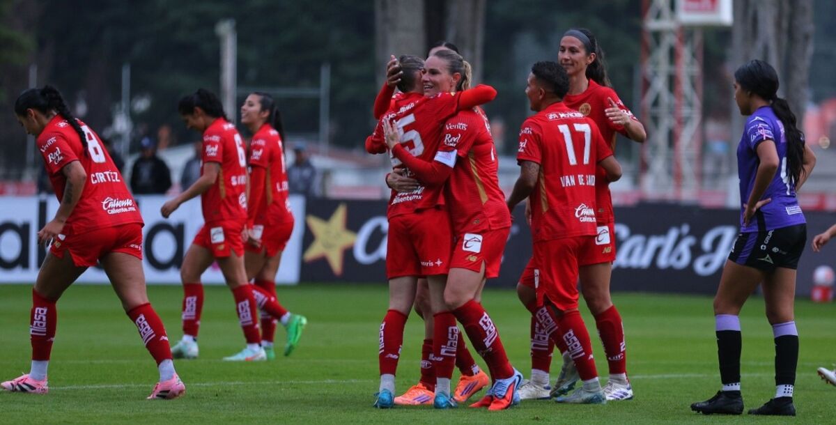 Toluca Femenil, Mazatlán, goleada, jornada 14, Liga MX Femenil, Crónica, Amandine Henry, Aby Erceg, Karla Martínez