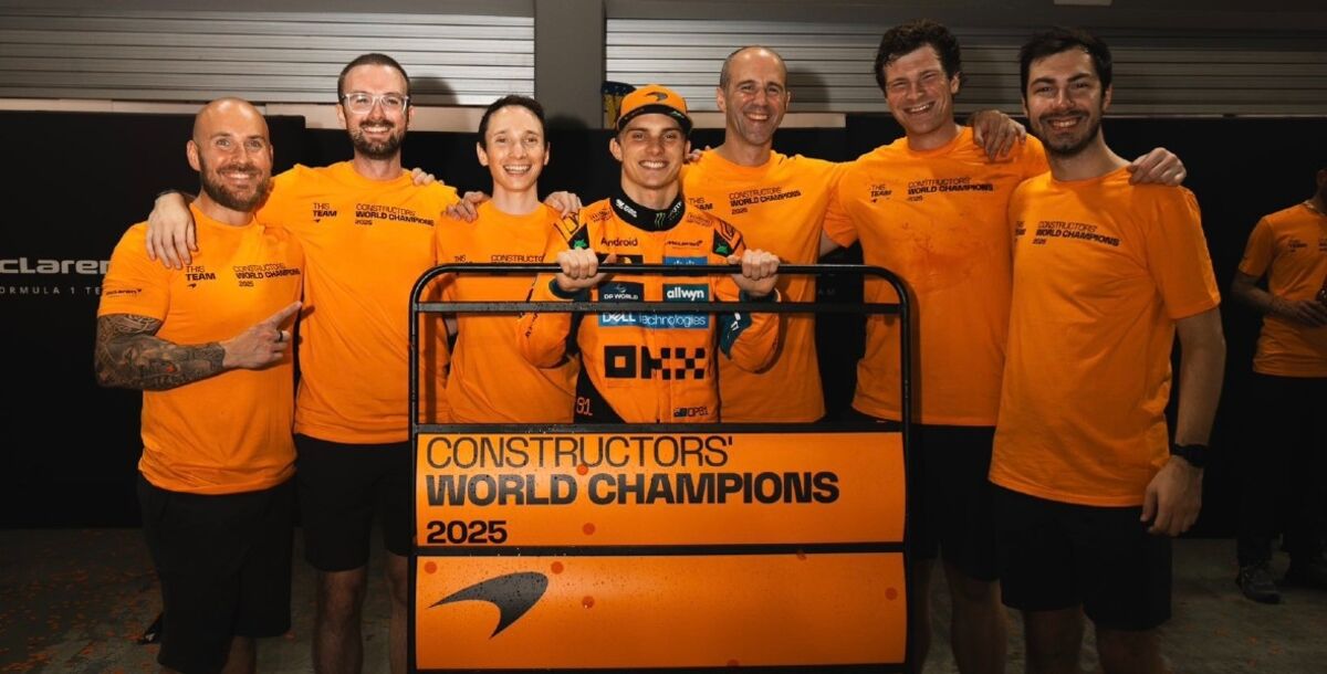 Fórmula 1, Gran Premio de Singapur, George Russell, Max Verstappen, Lando Norris, Oscar Piastri, McLaren, Campeonato de Constructores