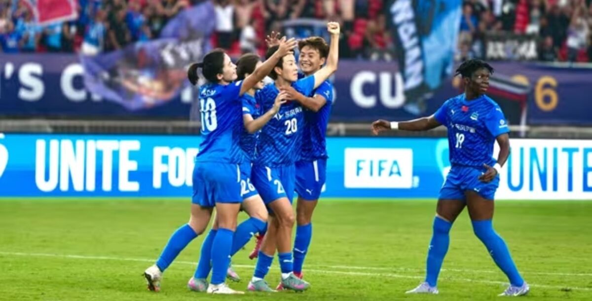 Copa de Campeones Femenil, primera ronda, Wuhan Jiangda WFC, Auckland United FC, Jiang Chenjing, Liga de Campeones Femenina de la CAF, Arsenal Women's