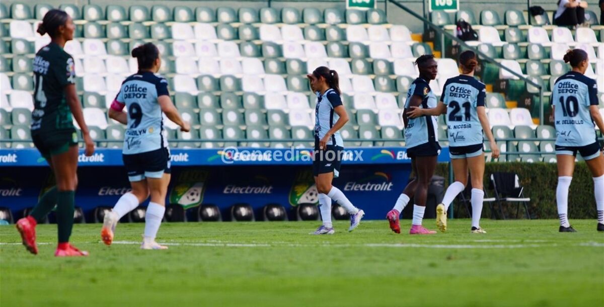 Liga MX Femenil, Apertura 2025, Jornada 15, León, Pachuca, seguimiento minuto a minuto, en vivo, crónica, resultados, goles