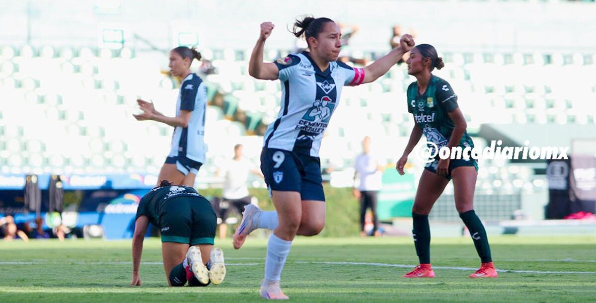 Charlyn Corral, León, Pachuca, Liga MX Femenil, Apertura 2025, Jornada 15, 156 goles, Katty Martínez, Alicia Cervantes