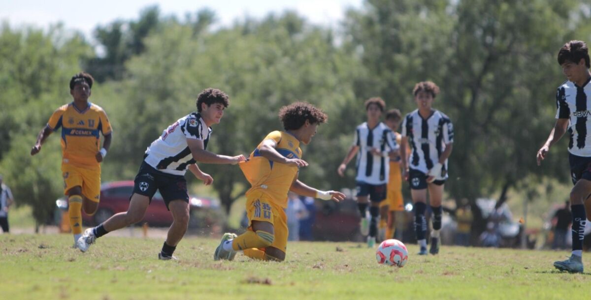 Rayados, Tigres, Clásico Regio, Sub 17, Sub 15, fuerzas básicas, categorías menoires, Jorge Sánchez, Edy Lugo, Josmart Vaquera, Jorge Plata