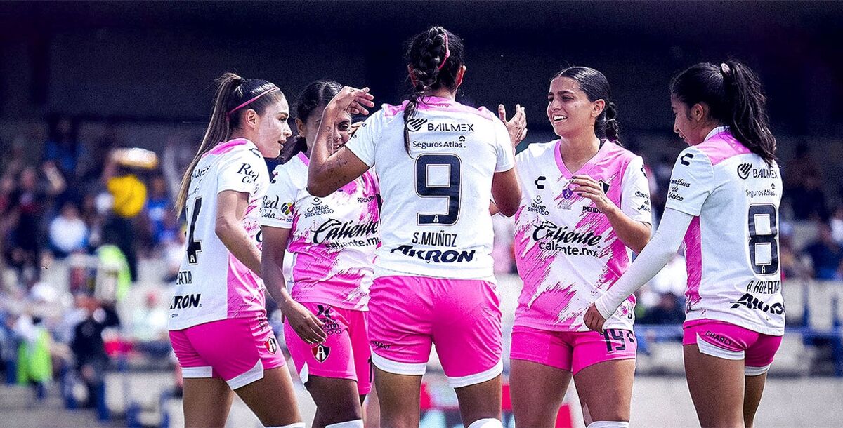 Pumas, Atlas, UNAM, Rojinegras, Liga MX Femenil, Apertura 2025, Jornada 15, Estadio Olímpico Universitario, crónica, resultado, goles