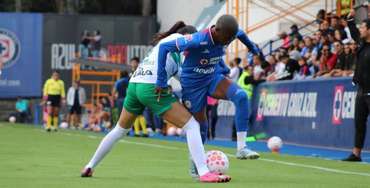 Cruz Azul, Santos, La Máquina, Guerreras, Liga MX Femenil, Apertura 2025, Jornada 15, La Noria, crónica, resultado, goles
