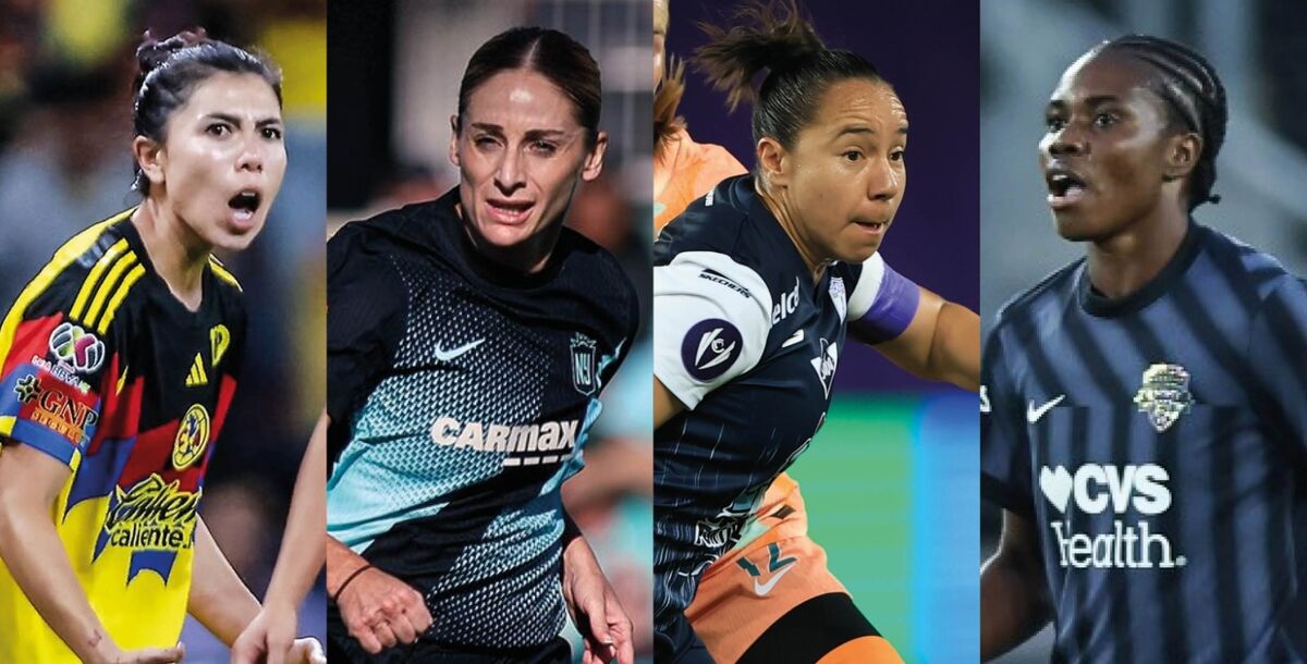 Champions Cup W, Final Four, Semifinal, América, Pachuca, Washington Spirit y Gotham FC
