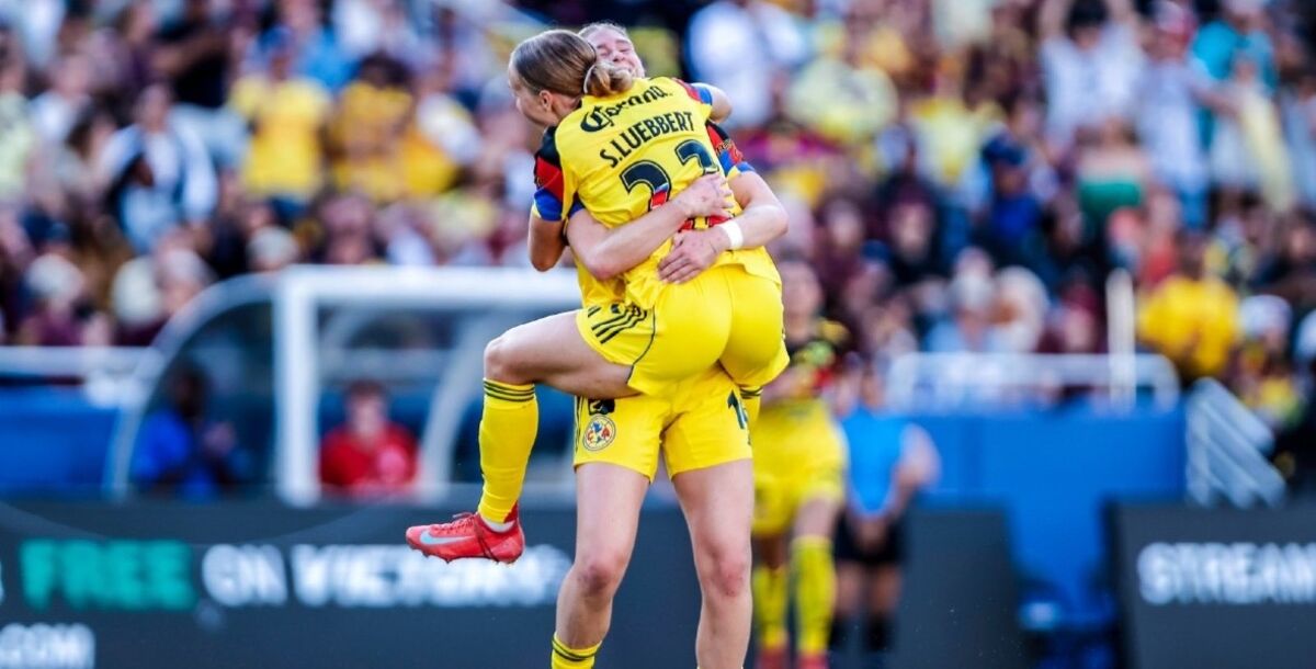Sarah Luebbert, América Femenil, gol, regreso, lesión, Dallas Trinity, amistosos, Texas, Liga MX Femenil