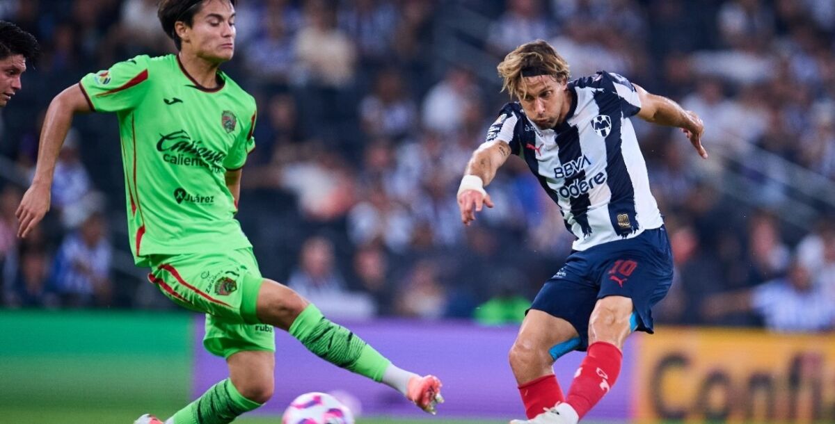 Sergio Canales, Rayados, 40 goles, goles Canales, Juárez, racha goleadora, anotaciones, Monterrey, Bravos.