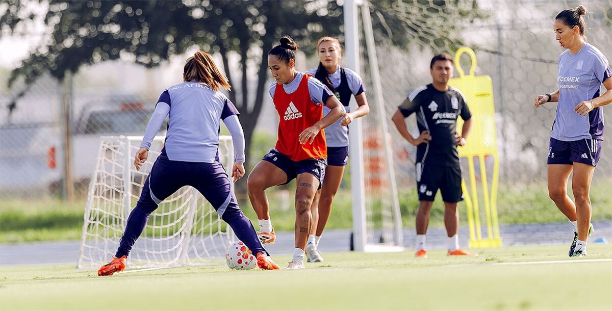 Tigres Femenil, Cruz Azul, Liga MX Femenil, Apertura 2025, Jornada 17, Fecha FIFA, entrenamiento, Ève Périsset, Fernanda Elizondo, Tatiana Flores, Stephany Mayor