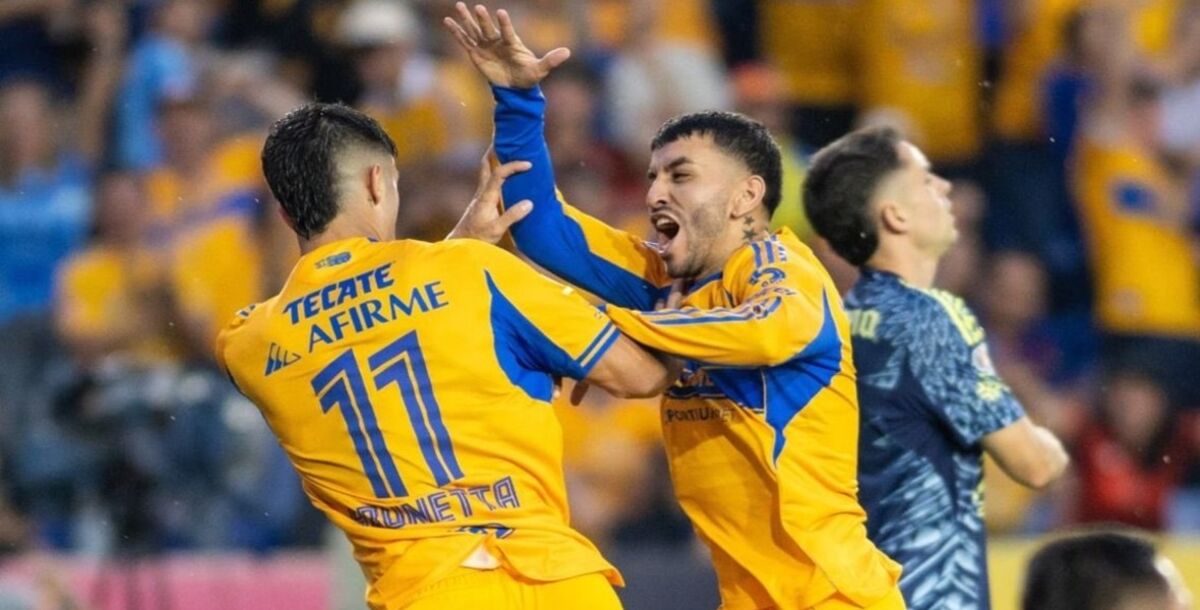 Tigres, Juan Brunetta, Ángel Correa, goles, Gignac, Nicolás Ibáñez, Gacelo López, Liga MX
