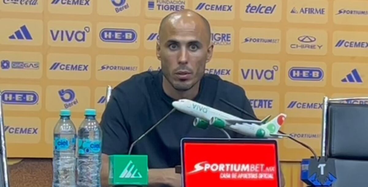 Guido Pizarro, director técnico, Tigres, rueda de prensa, Xolos, Sebastián Abreu, Nahuel Guzmán, André-Pierre Gignac.