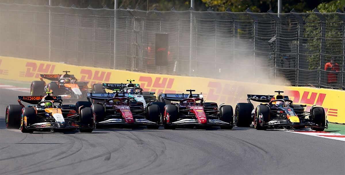 F1, Fórmula 1, Gran Premio de la Ciudad de México, autódromo Hermanos Rodríguez, carrera, Oscar Piastri, Lando Norris, Max Verstappen, McLaren, Red Bull, Mercedes, Ferrari