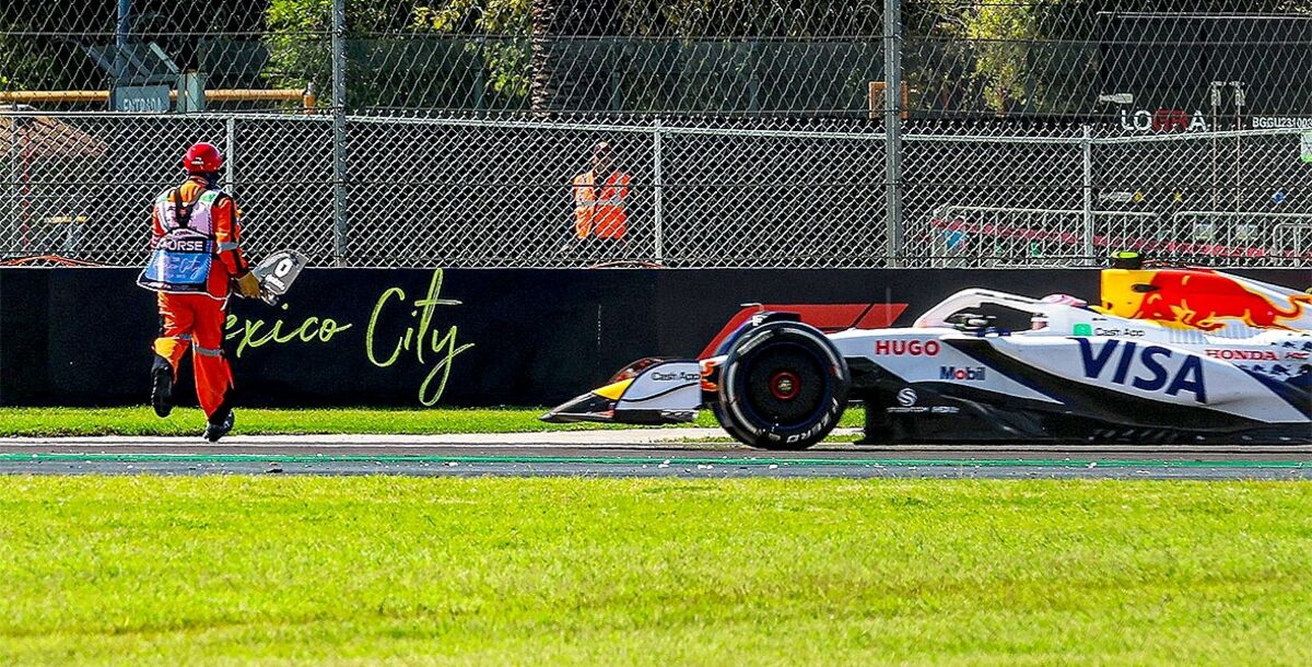 F1, Fórmula 1, Liam Lawson, Racing Bulls, Gran Premio de la Ciudad de México, comisarios de pista