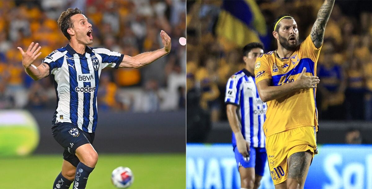 Sergio Canales, André-Pierre Gignac, Rayados, Tigres, Liga MX, Apertura 2025, máximos goleadores en activo en Clásicos Regios