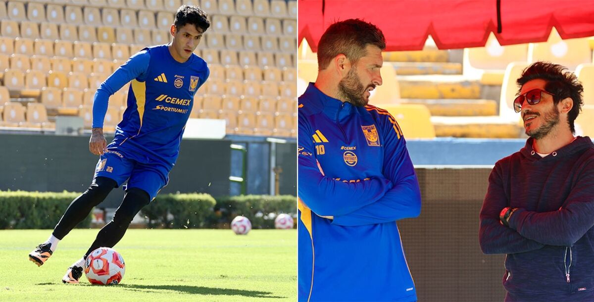 Tigres, Rayados, entrenamiento, Ángel Correa, Guido Pizarro, Damián Álvarez, André-Pierre Gignac, Nahuel Guzmán, Javier Aquino