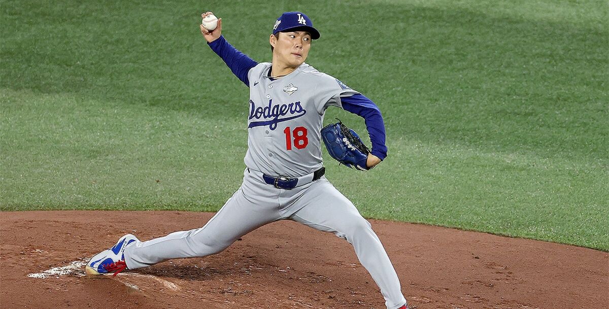 Beisbol, MLB, Serie Mundial, Azulejos, Dodgers, Toronto, Los Ángeles, Juego 6, Yoshinobu Yamamoto, Mookie Betts, crónica, resultado
