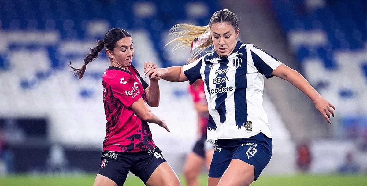 Rayadas, Atlas, Liga MX Femenil, Apertura 2025, Jornada 17, Estadio BBVA, crónica, resultado, goles