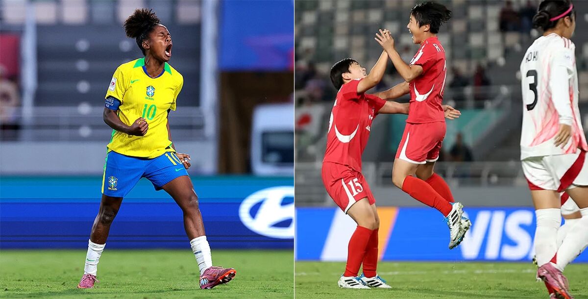 Mundial Femenil Sub 17, Semifinales, Corea del Norte, Japón, Brasil, Canadá, crónica, resultado, goles