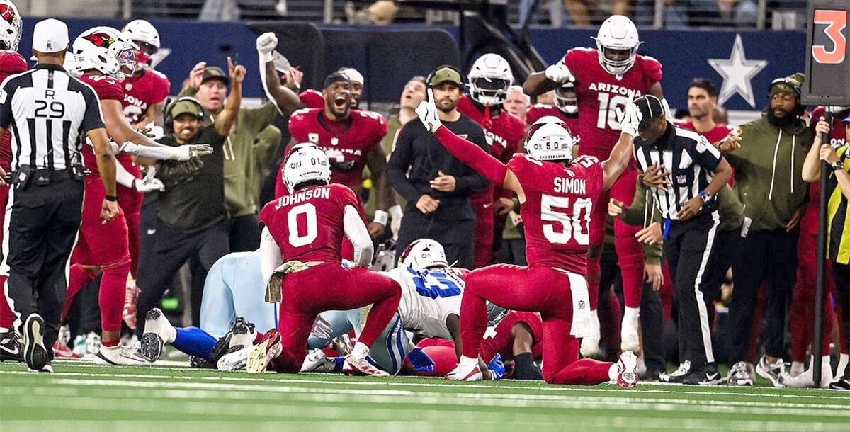 NFL, Semana 9, Cardinals, Cowboys, Arizona, Dallas, lunes por la noche, crónica, resultado