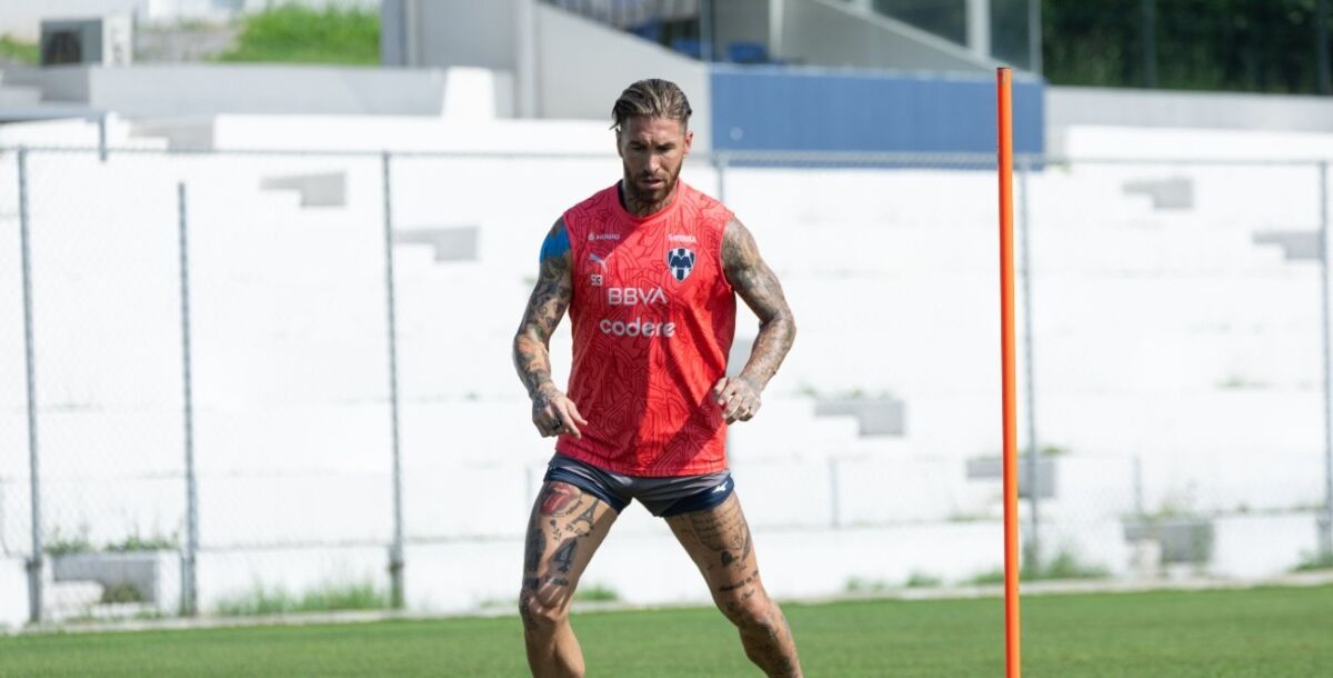 Rayados, entrenamiento, Sergio Ramos, lesión, golpe, Óliver Torres, Iker Fimbres, Domenec Torrent