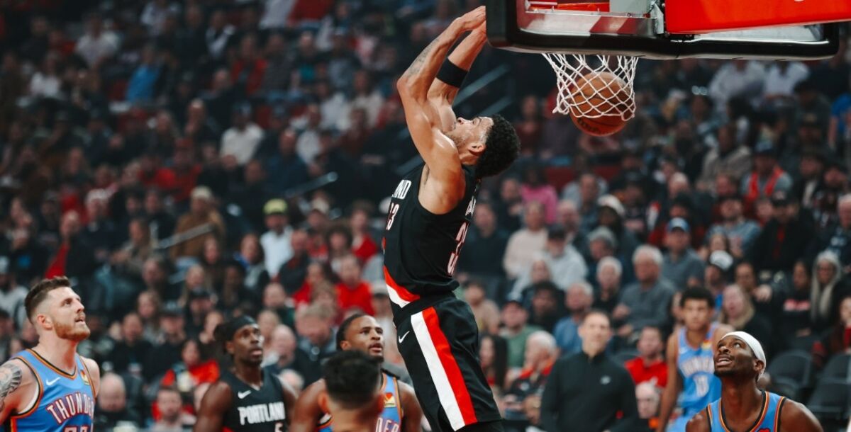 resultados NBA, 5 de noviembre, Oklahoma City Thunder, invicto, Portland Trail Blazers, Deni Avdija