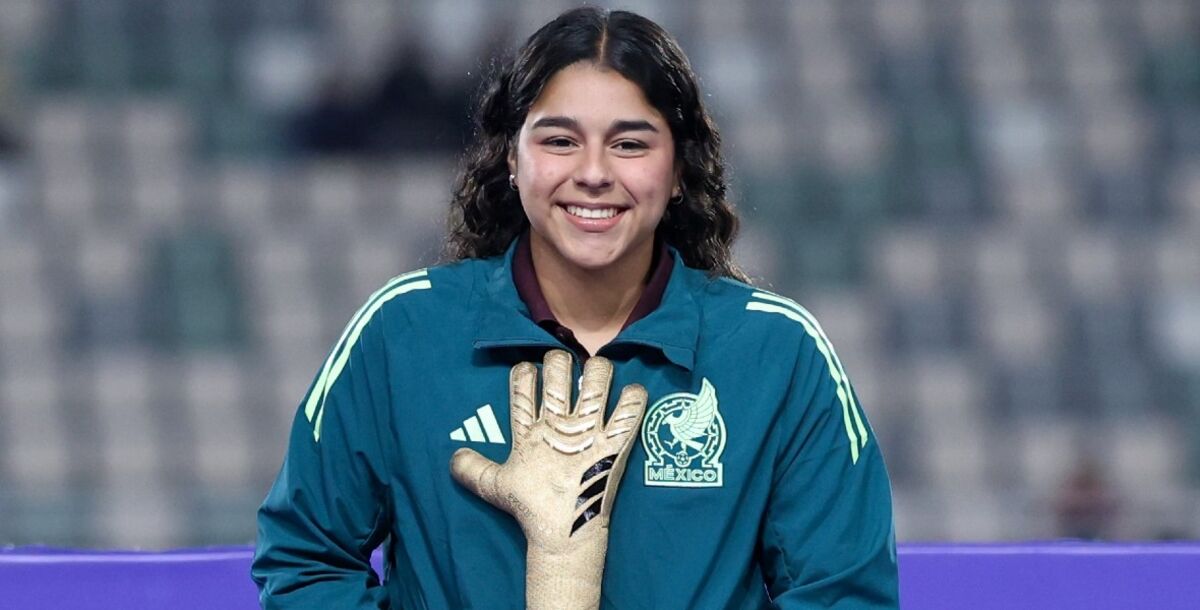 Valentina Murrieta, Tri Femenil Sub 17, Mundial de Marruecos, tercer lugar, Guante de Oro, América Femenil