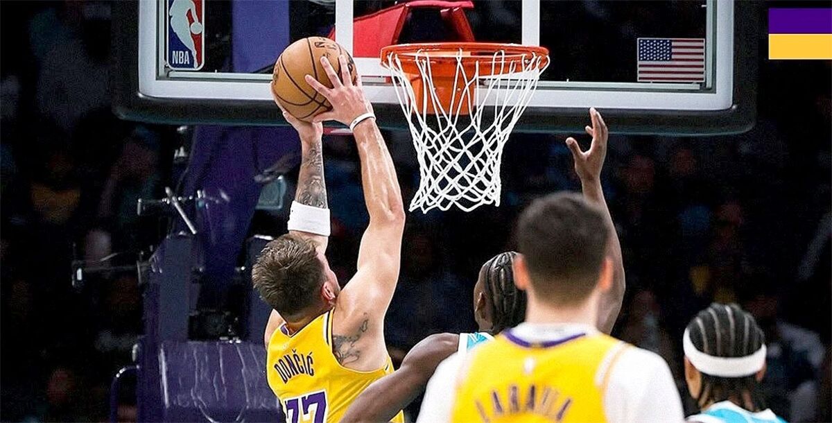 NBA, Lakers, Hornets, Los Ángeles, Charlotte, Luka Doncic, Rui Hachimura, Austin Reaves, Miles Bridges, Kon Knueppel, resultados del 10 de noviembre