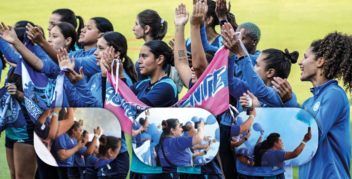Cruzada, Cruz Azul Femenil, Semifinales, Liguilla, afición, apoyo, La Noria, entrenamiento, Queremos la copa, Tigres