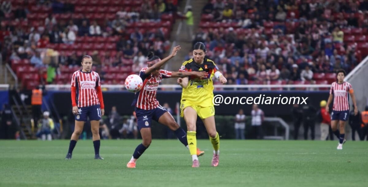 América Femenil, Chivas, Clásico, Semifinales, Liguilla, Liga MX Femenil, minuto a minuto, en vivo, acciones, crónica