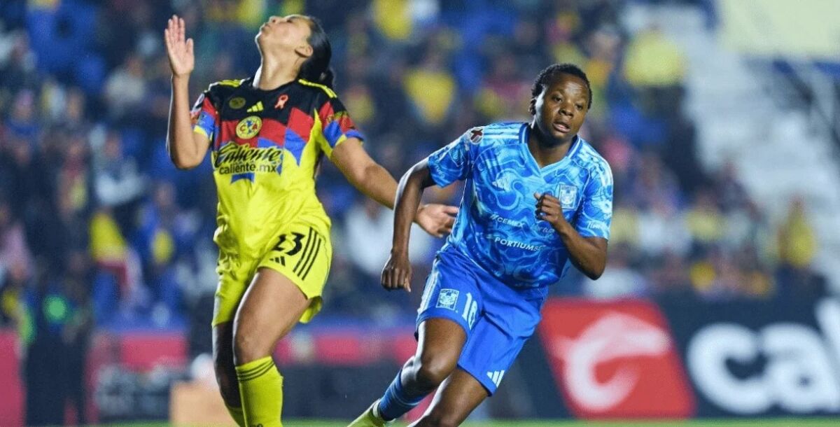Thembi Kgatlana, Tigres Femenil, goles, lesión, remontada, Final de Ida, América, Liga MX Femenil