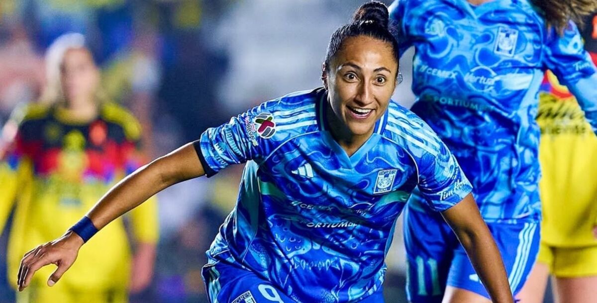 Stephany Mayor, Tigres Femenil, goles, Liguilla, máxima goleadora, récord, América, Final de Ida, Liga MX Femenil