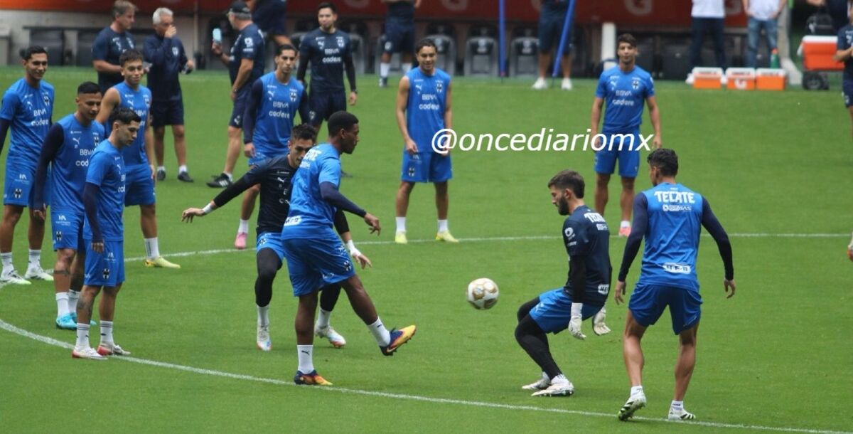 Rayados, entrenamiento, puerta abierta, Estadio BBVA, Domemec Torrent, Anthony Martial, Sergio Ramos, Liga MX