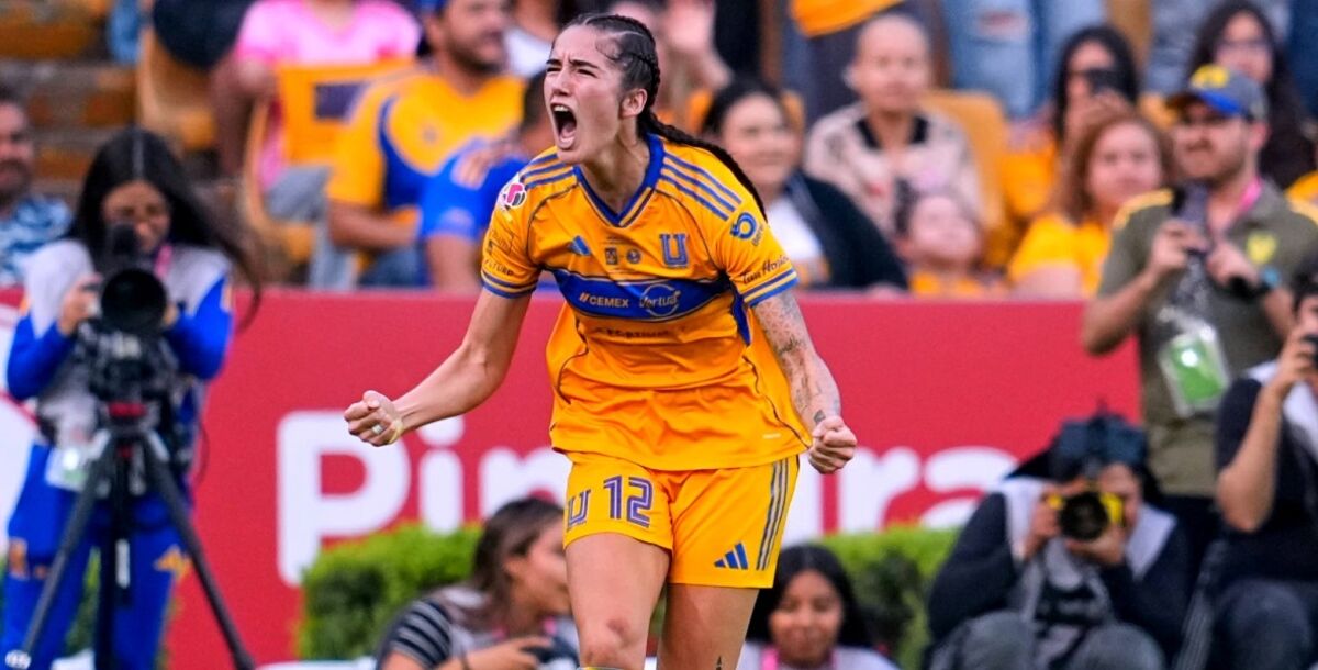 Diana Ordóñez, Tigres Femenil, Final de Vuelta, gol, Campeón, séptimo título, Estadio Universitario, figura