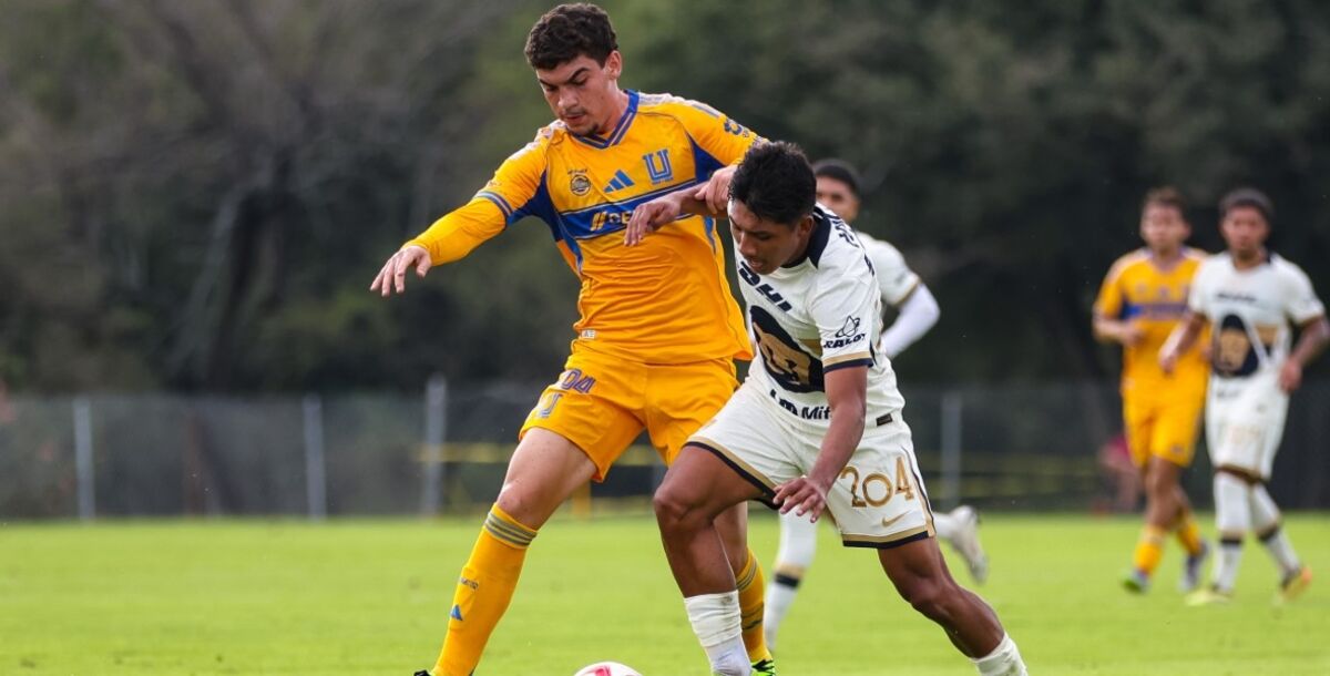 Tigres Sub 21, eliminación, Pumas, Semifinales, Gonzalo del Valle, Kevin Borges, Liga MX