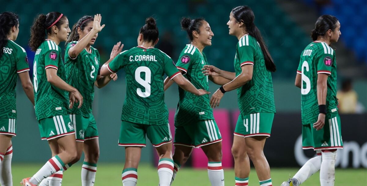 Tri Femenil, México Femenil, Goleada Histórica, 14-0, Charlyn Corral, Lizbeth Ovalle, 7 goles, Eliminatorias, Mundial