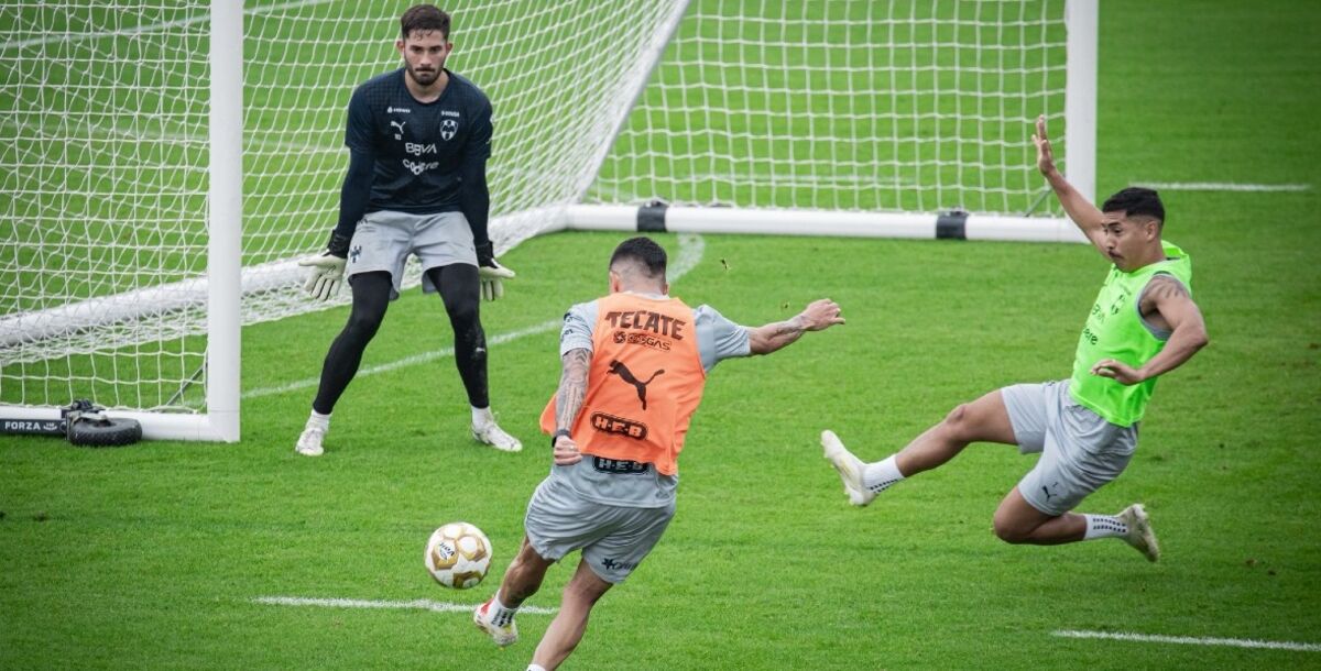 Rayados, entrenamiento, Liguilla, Semifinales, Víctor Guzmán, Domenec Torrent, El Barrial