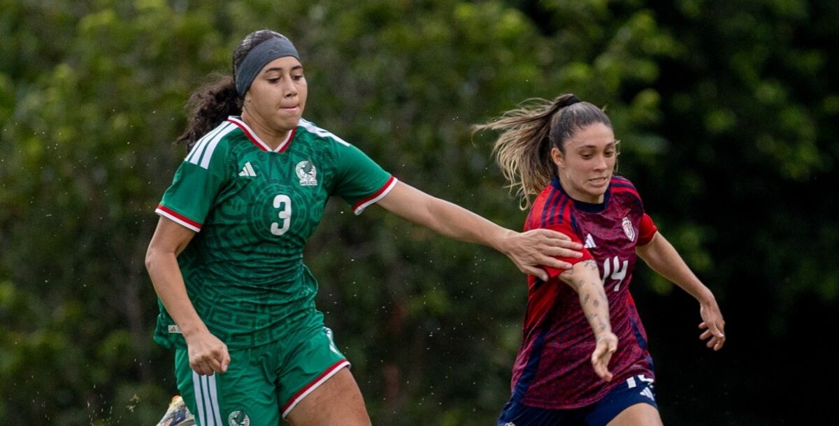 Tri Femenil, Costa Rica, Amistoso, 2-0, Pedro López, bloque tico, victoria