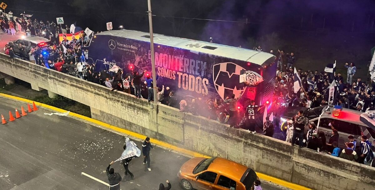 Rayados, Monterrey, Toluca, Semifinales, Liguilla, Liga MX, color, afición, previa, Estadio BBVA, caravana