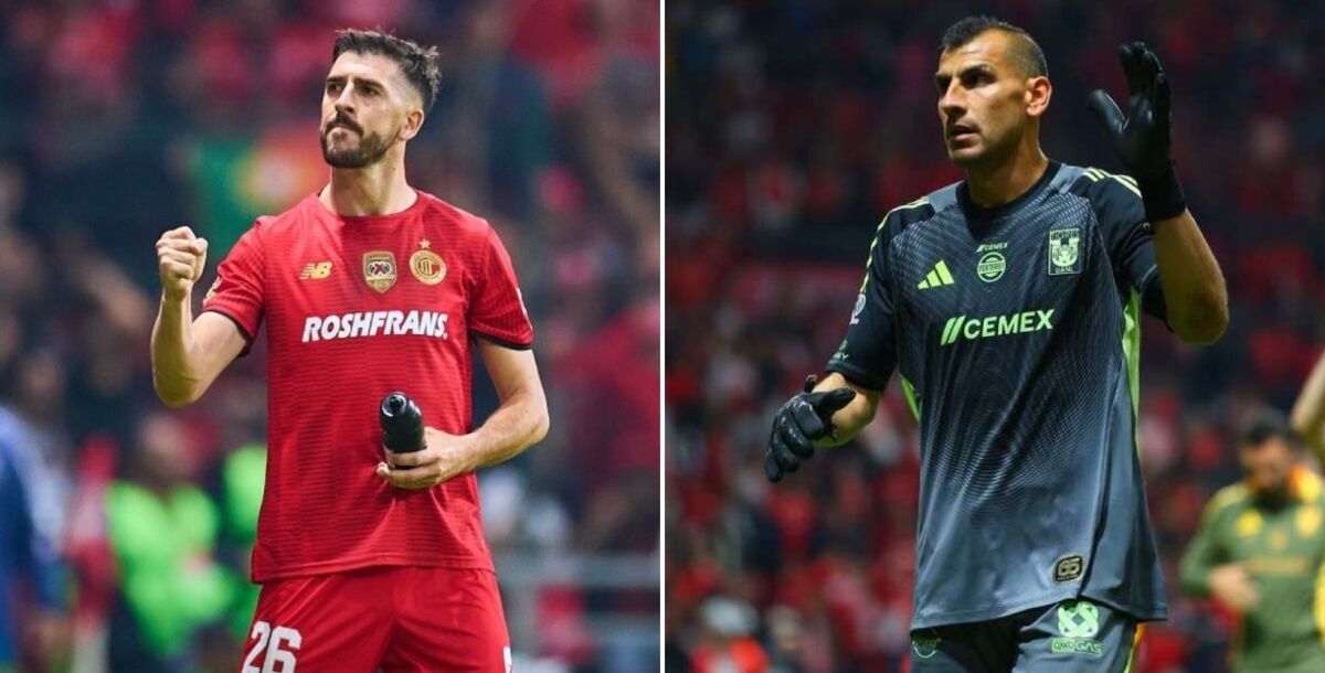 Tigres, Toluca, jugadores clave, Final de Ida, Liga MX, Nahuel Guzmán, Diego Lainez, Nicolás Castro, Paulinho