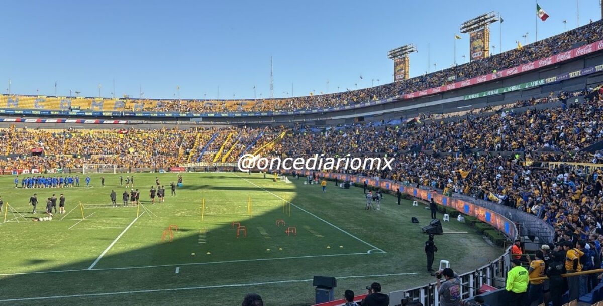 Tigres, entrenamiento abierto, Estadio Universitario, Final, Liga MX, Toluca, Ángel Correa, Guido Pizarro