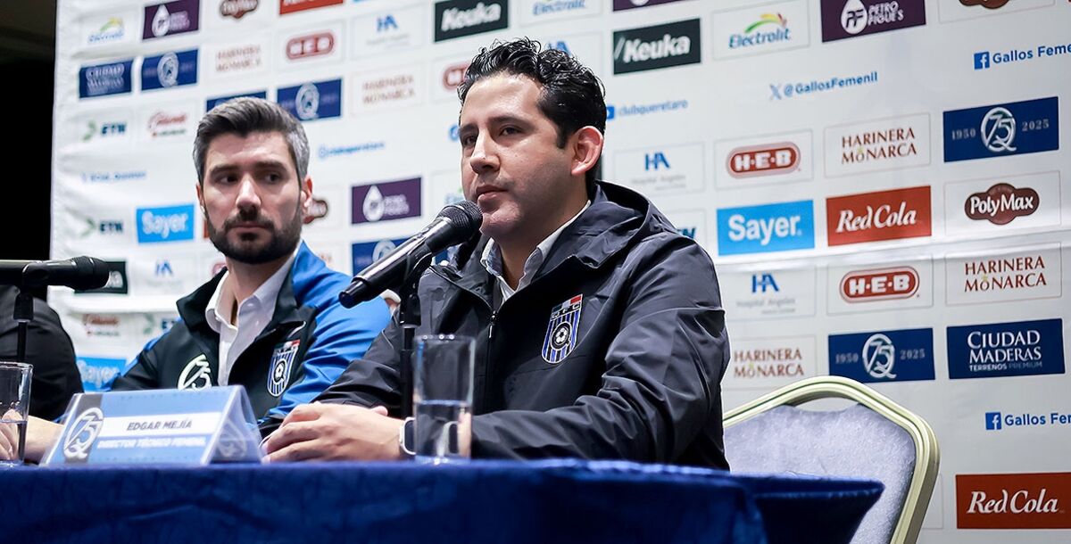 Querétaro, Edgar Mejía, Fernando Samayoa, Gallos Femenil, Liga MX Femenil, Clausura 2026, presentación