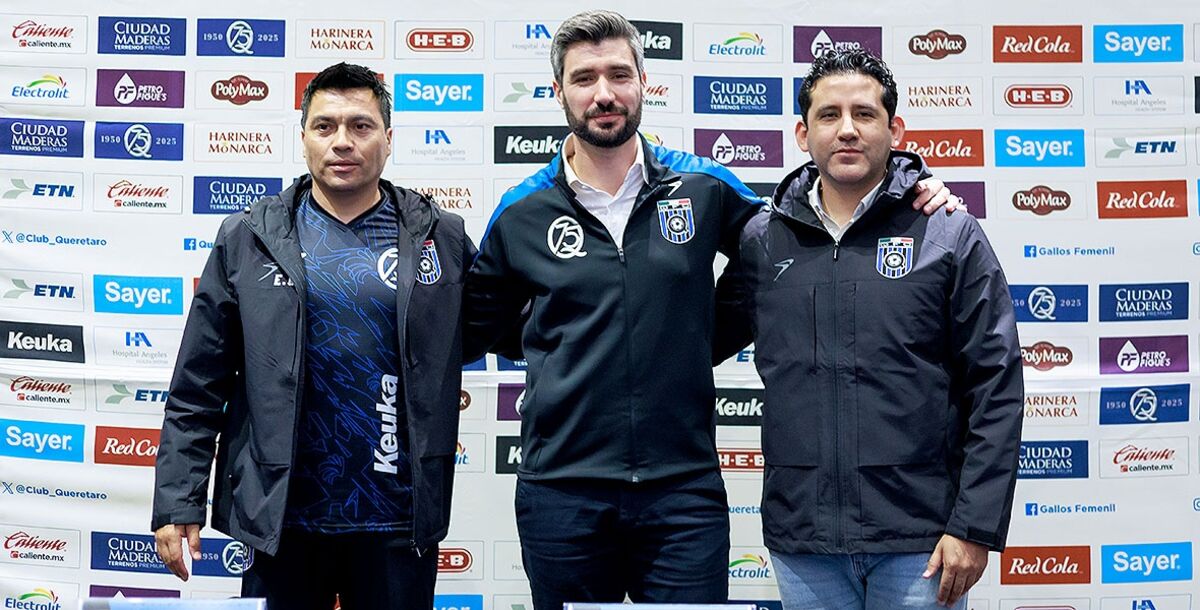 Querétaro, Edgar Mejía, Fernando Samayoa, Gallos Femenil, Liga MX Femenil, Clausura 2026, presentación
