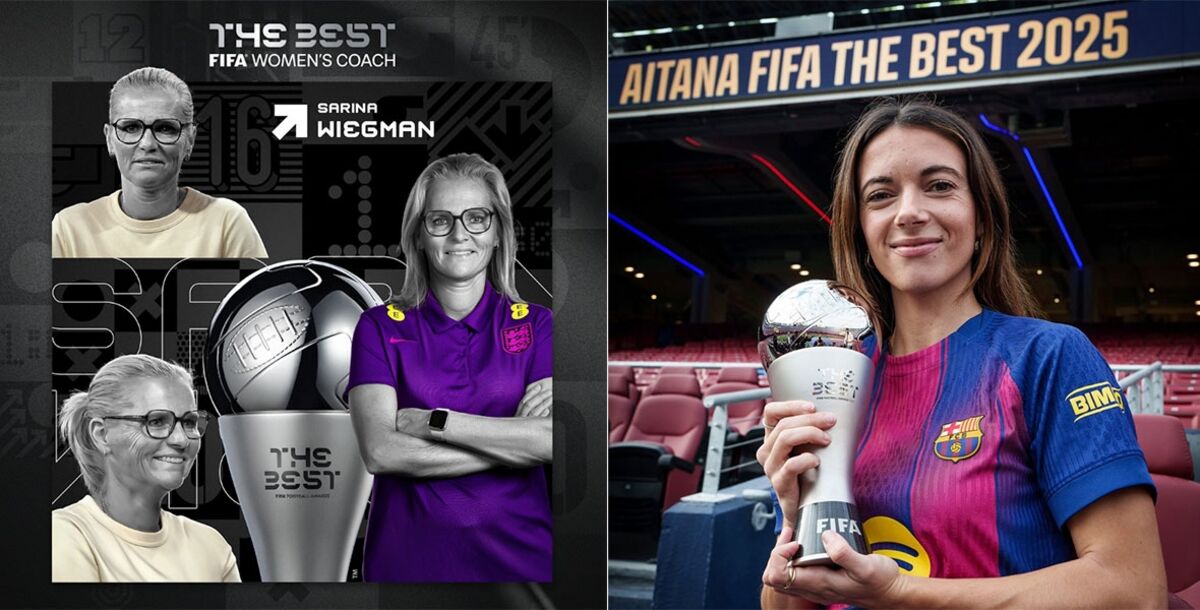 FIFA, The Best, Aitana Bonmatí, FC Barcelona, España, UEFA Women's Champions League, Sarina Wiegman, Jacqueline Ovalle
