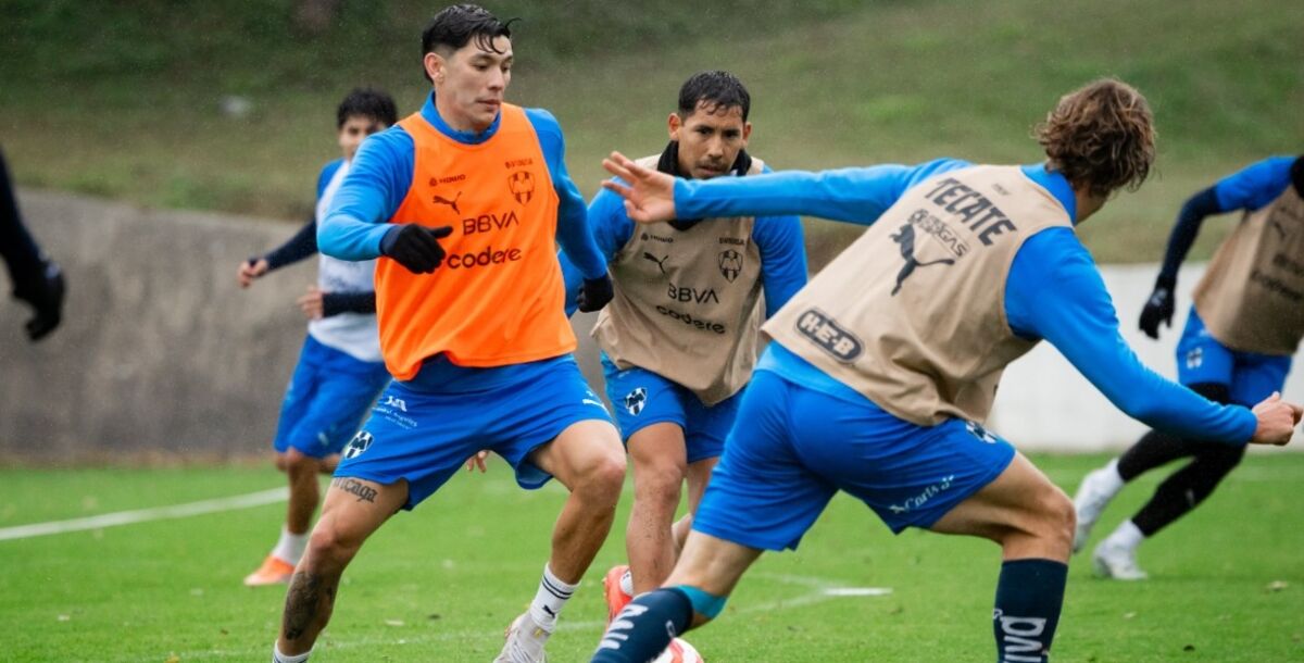 Rayados, entrenamiento, El Barrial, Monterrey, pretemporada, Lucas Ocampos, parálisis facial, amistosos, Liga MX