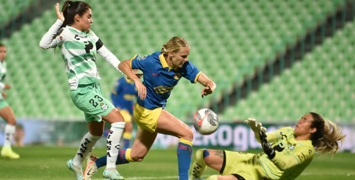 América Femenil, Santos, jornada 1, Clausura 2026, Liga MX Femenil, Isa Haas, Xcaret Pineda