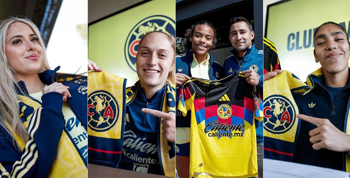 América, Águilas, Liga MX Femenil, Clausura 2026, refuerzos, Geyse Ferreira, Gabriela García, Isa Haas, Julie López, Xcaret Pineda, Concacaf W Champions Cup