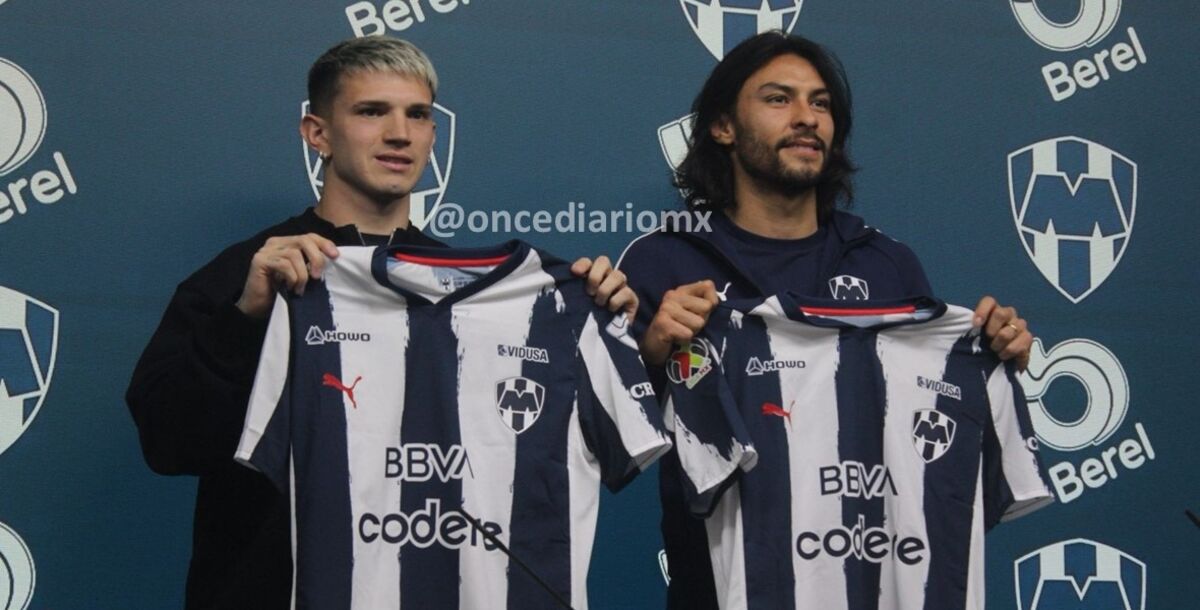 Luca Orellano, Daniel Aceves, Rayados, Refuerzos, Clausura 2026. presentación, oficial