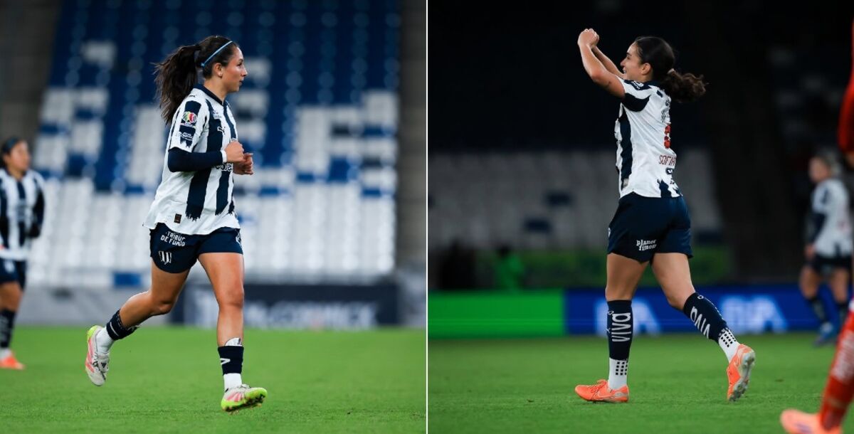 Rayadas, Sofía Martínez, Valerie Vargas, debut, Liga MX Femenil, Amandine Miquel, Daiane Limiera