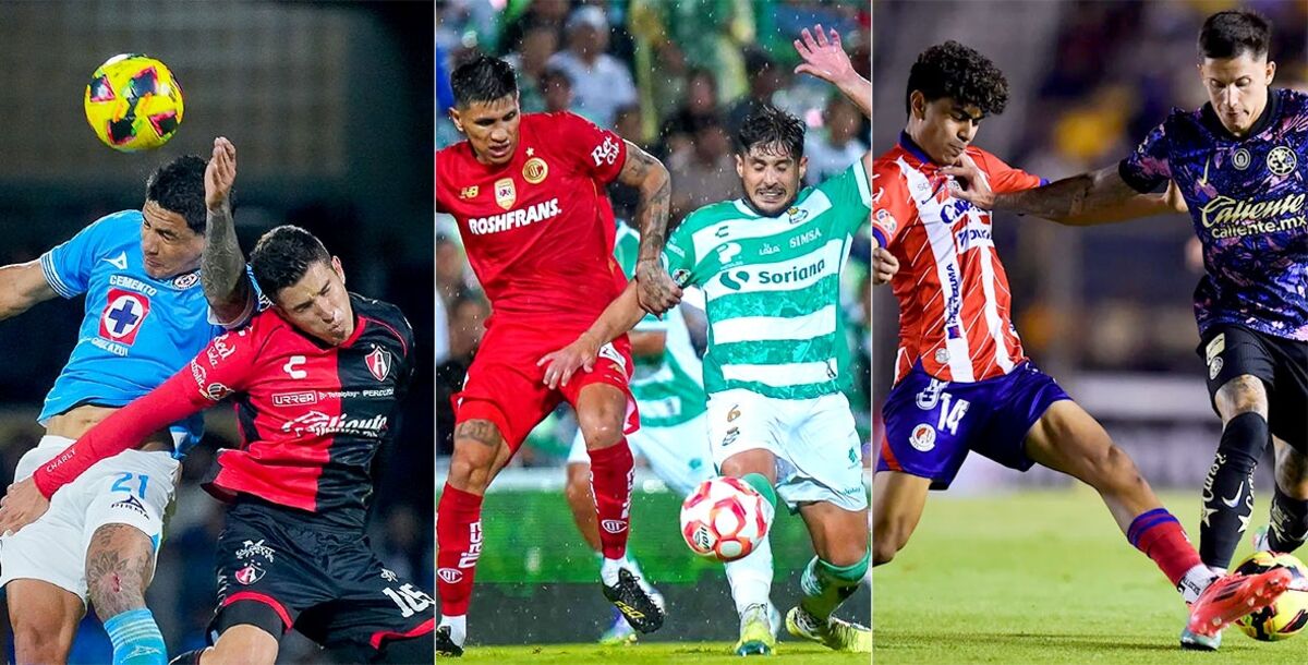 Liga MX, Clausura 2026, Jornada 2, Cruz Azul vs. Atlas, Querétaro vs. Xolos, América vs. Atlético de San Luis, Toluca vs. Santos, previa