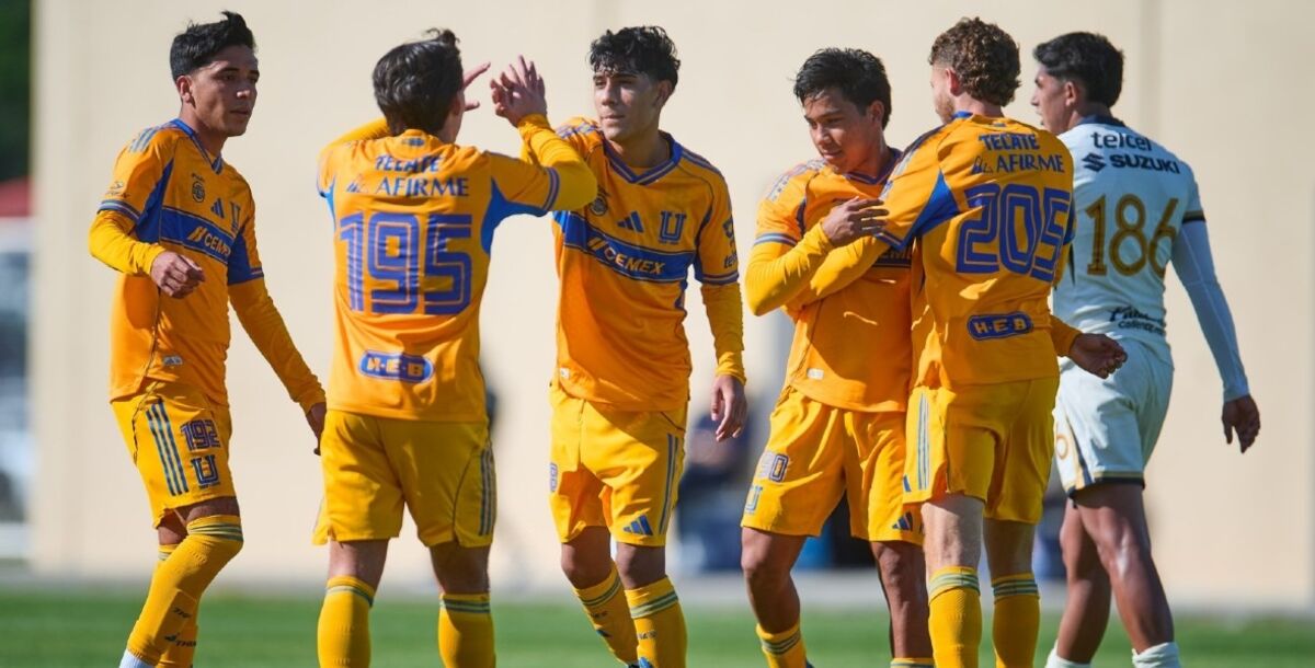 Tigres, Pumas, Sub 21, Sub 19, fuerzas básicas, juveniles, Liga MX, Isac Galván