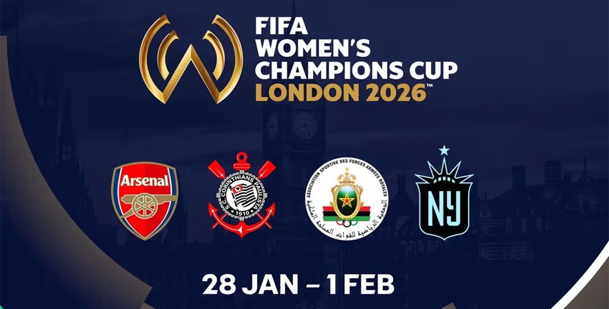 FIFA, Mundial de Clubes Femenil, Copa de Campeones Femenil, televisión, DAZN, Sky Sports, CazéTV, Londres
